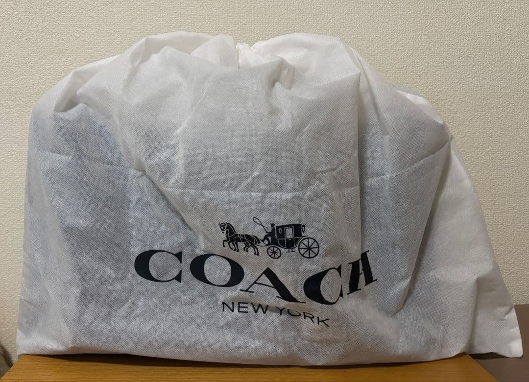 COACH コーチ キャンバス デニムトートバッグ デニム 馬車ロゴ