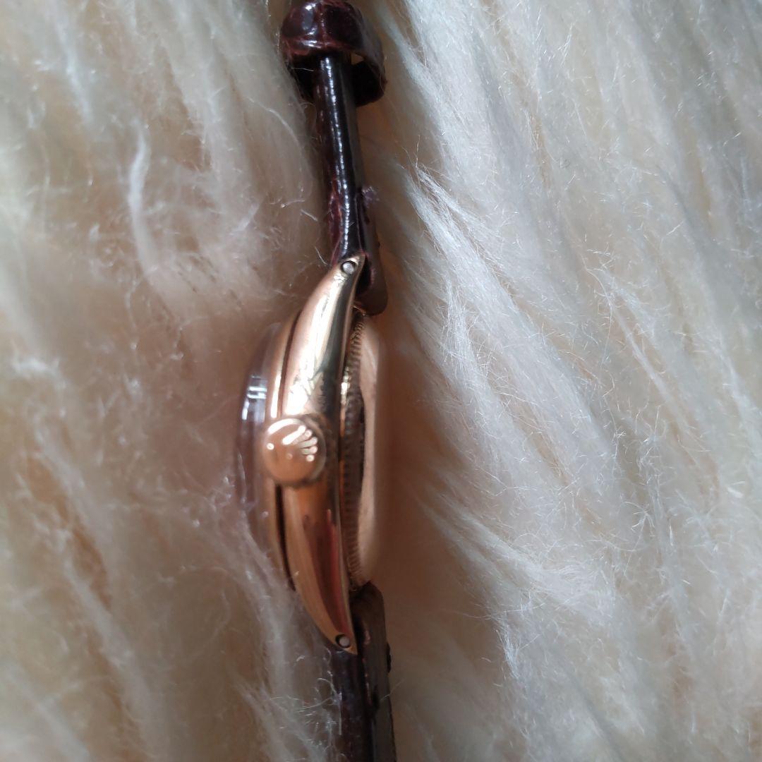 18K ロレックス アンティーク レディース腕時計