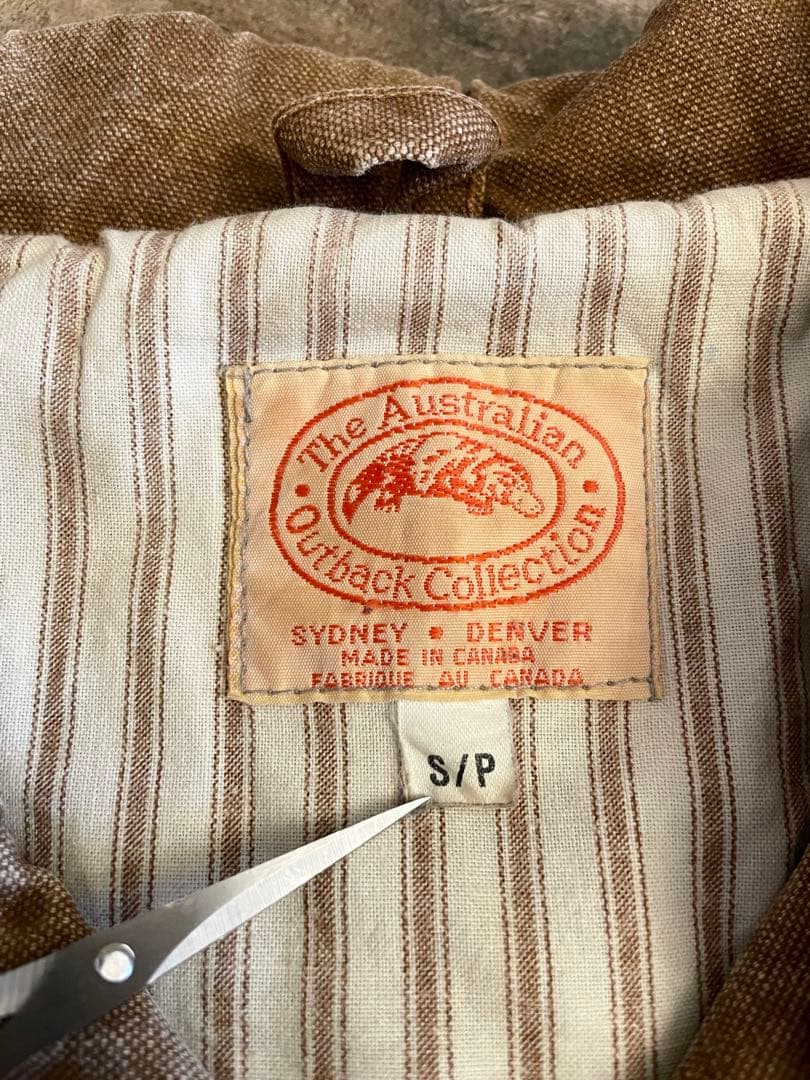 80s The Australian Outback コットン ダスターコート