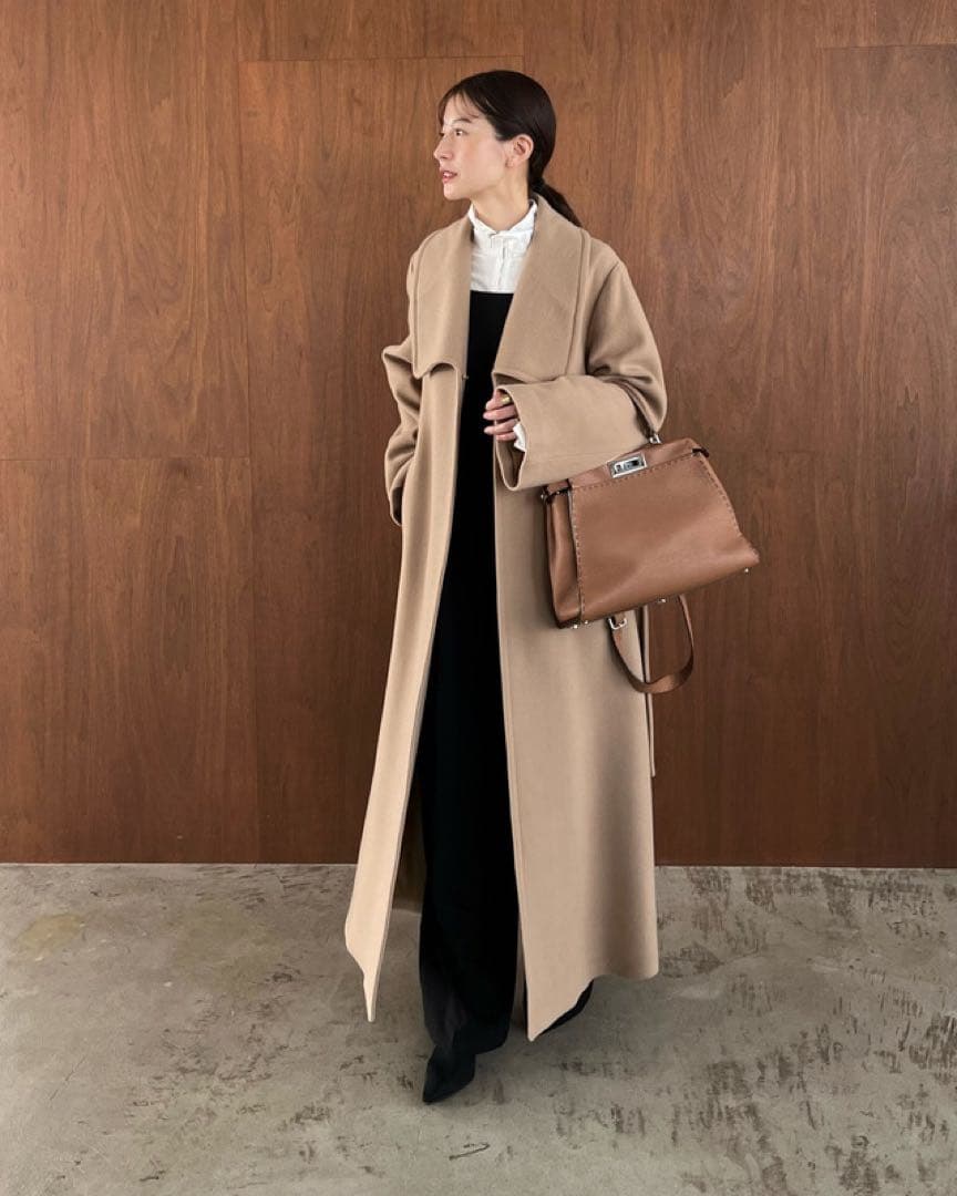 クラネ CLANE LADY MAXI GOWN COAT (サイズ1)