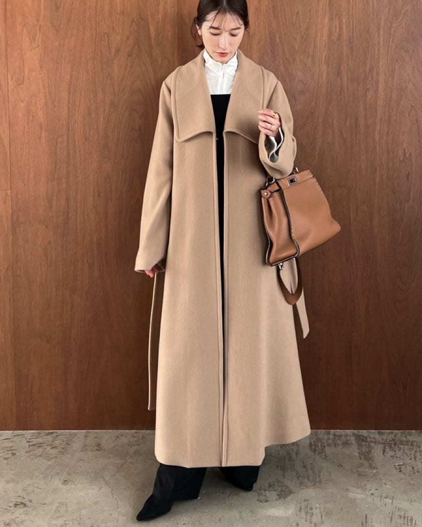 クラネ CLANE LADY MAXI GOWN COAT (サイズ1)