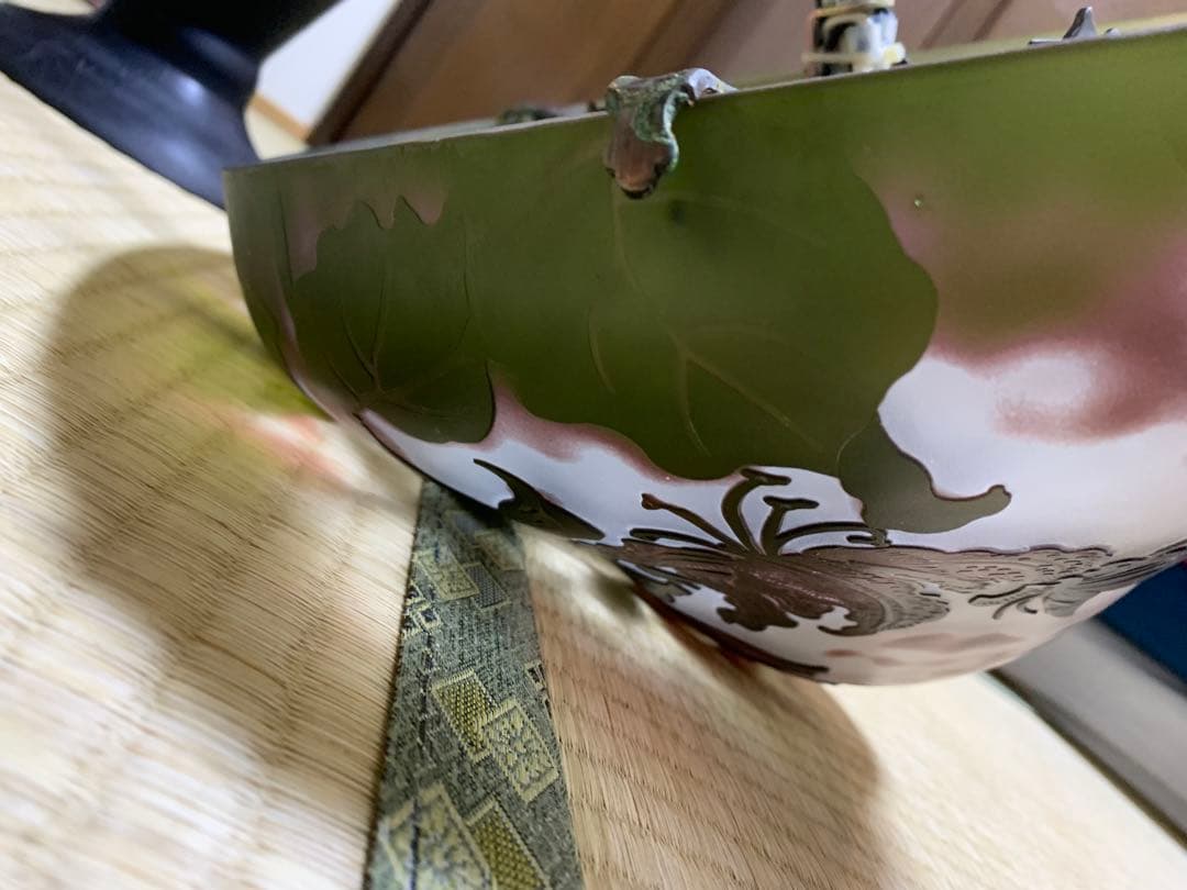 マツヤマ工芸　ガラススタンドライト　最終値下げ価格