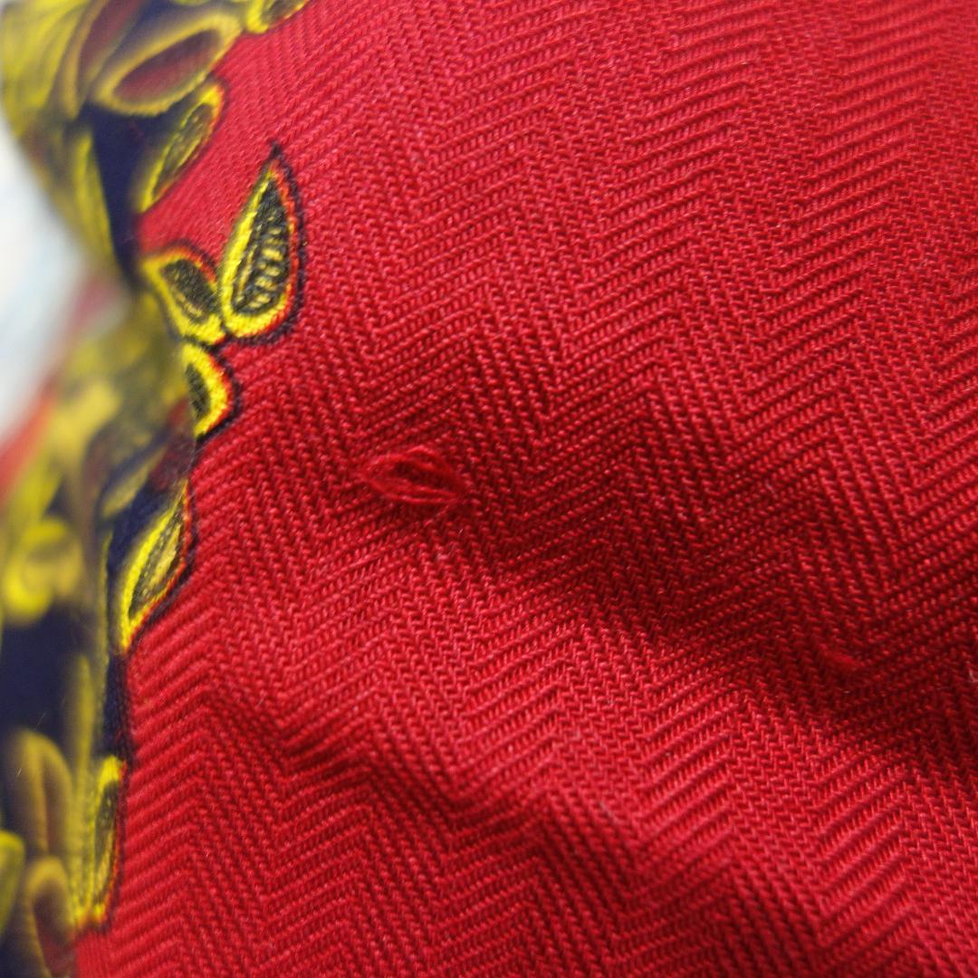 3509 エルメス カレ140 カシミヤ シルク 王の楽園 ストール スカーフ