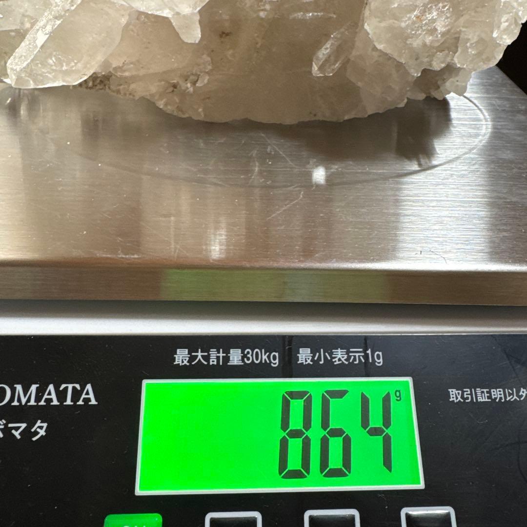 高品質　ブラジル産　水晶クラスター