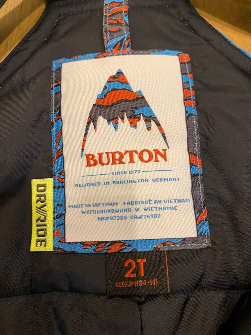Burton 子供用スノーボードウェア 上下