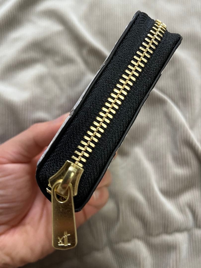 激安激珍！　クロコダイル　ポロサス ヒマラヤ　コンパクトファスナー財布　手縫い