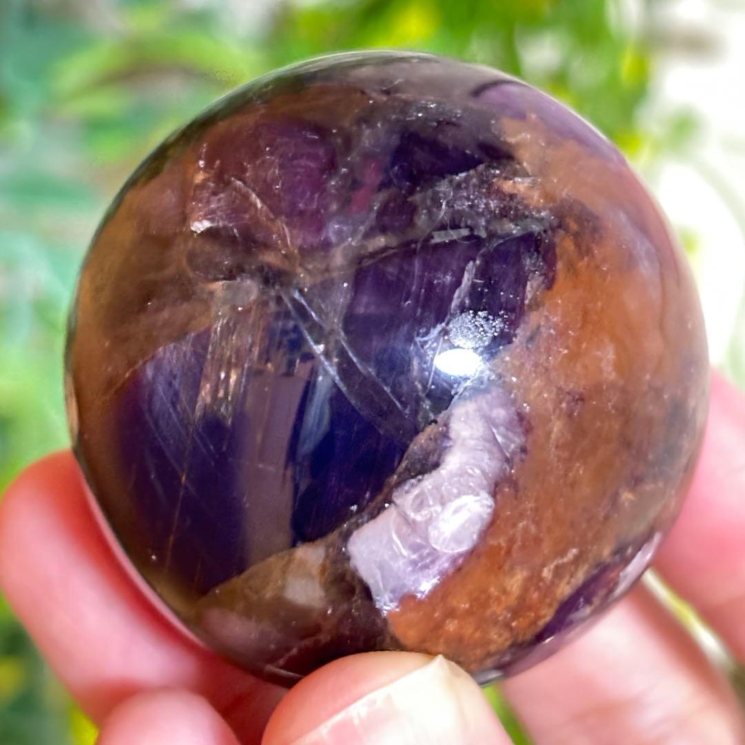 かなりレア　かわいい　キラキラ　レピドライト　パイライト　スフィア　4cm