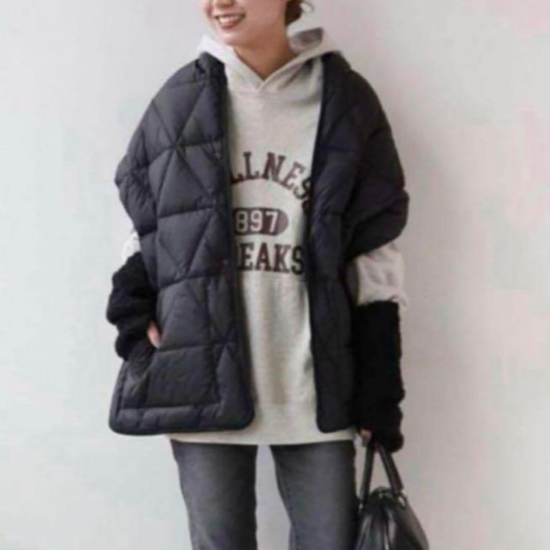 新品未使用✨ザ ノースフェイス パープルレーベル ケープダウン ブラック