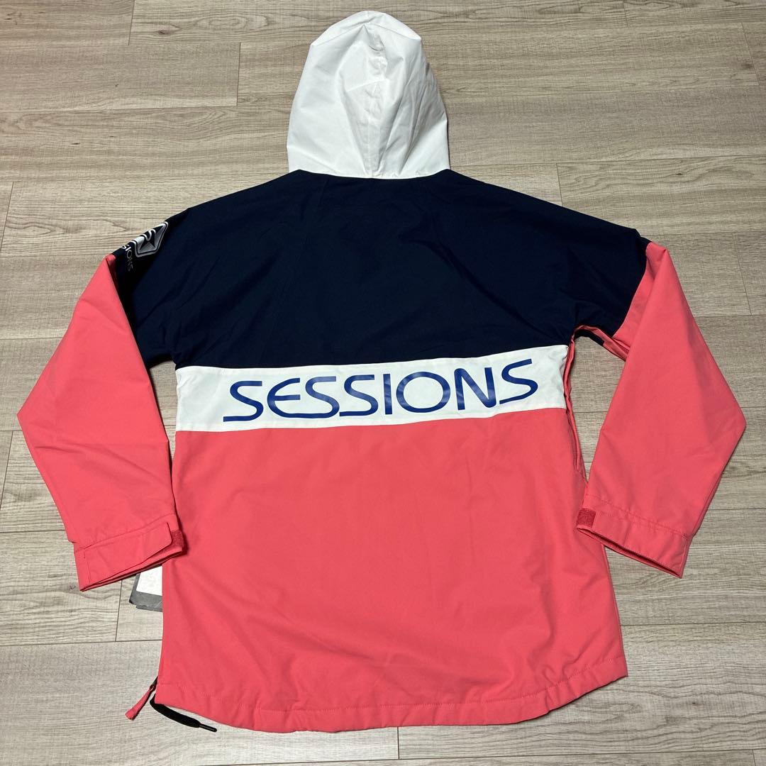 未使用 SESSIONS セッションズ スノーボードウェアアノラックジャケットM