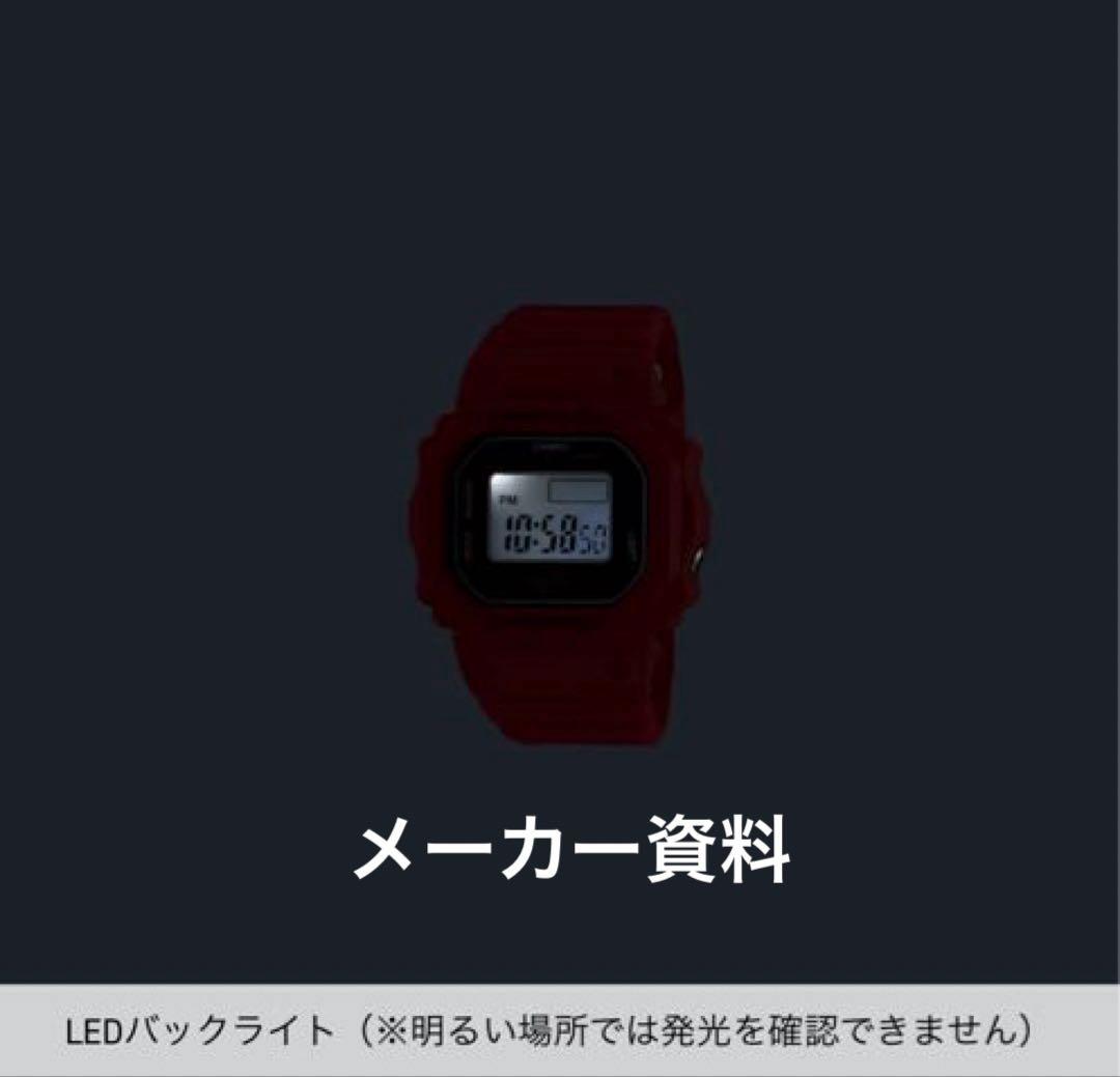 G-SHOCK DWN-5600-4JR レッドリング