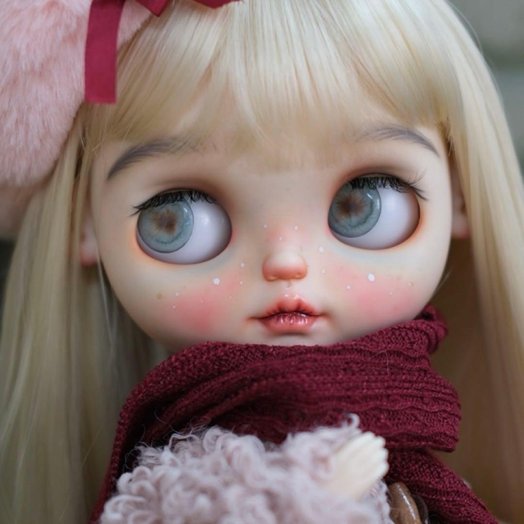 カスタムブライス カスタムドール 海外作家様 雪のようなソバカス フルセット