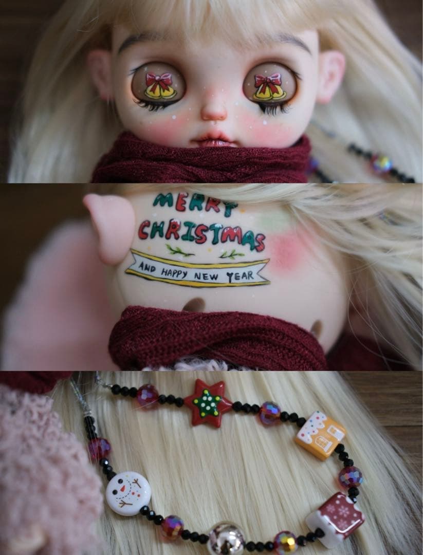 カスタムブライス カスタムドール 海外作家様 雪のようなソバカス フルセット