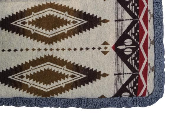 おしゃれ ふかふか かわいい オルテガ 暖かい 長方形 こたつ布団 民族柄