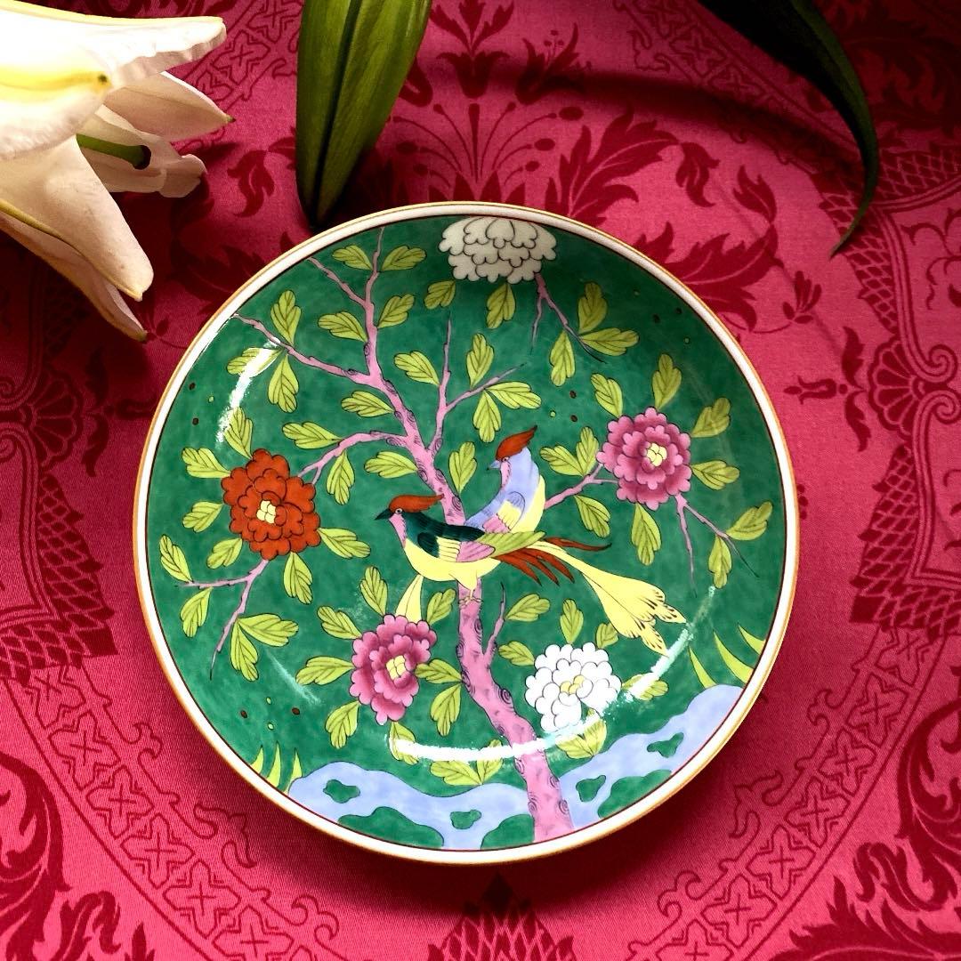 ヘレンドのとても美しいシノワズリマンダリンシリーズのトリオセット