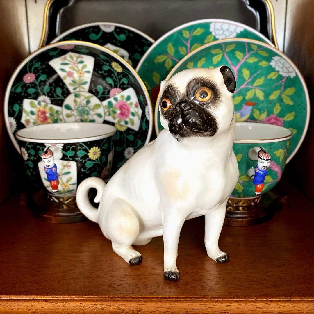 ヘレンドのとても美しいシノワズリマンダリンシリーズのトリオセット