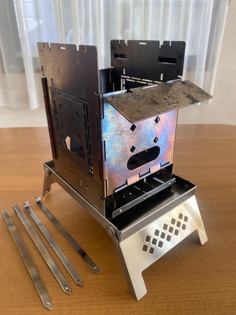 FIREBOX(ファイヤーボックス) G2 ストーブ　レザーケース付き