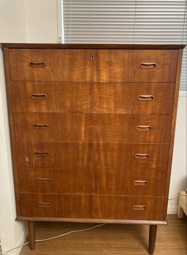 北欧　デンマーク　6段　ヴィンテージ　シェルフ