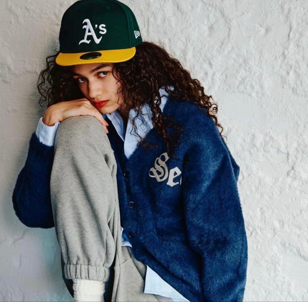 WIND AND SEA SHAGGY KNIT CARDIGAN 完売商品