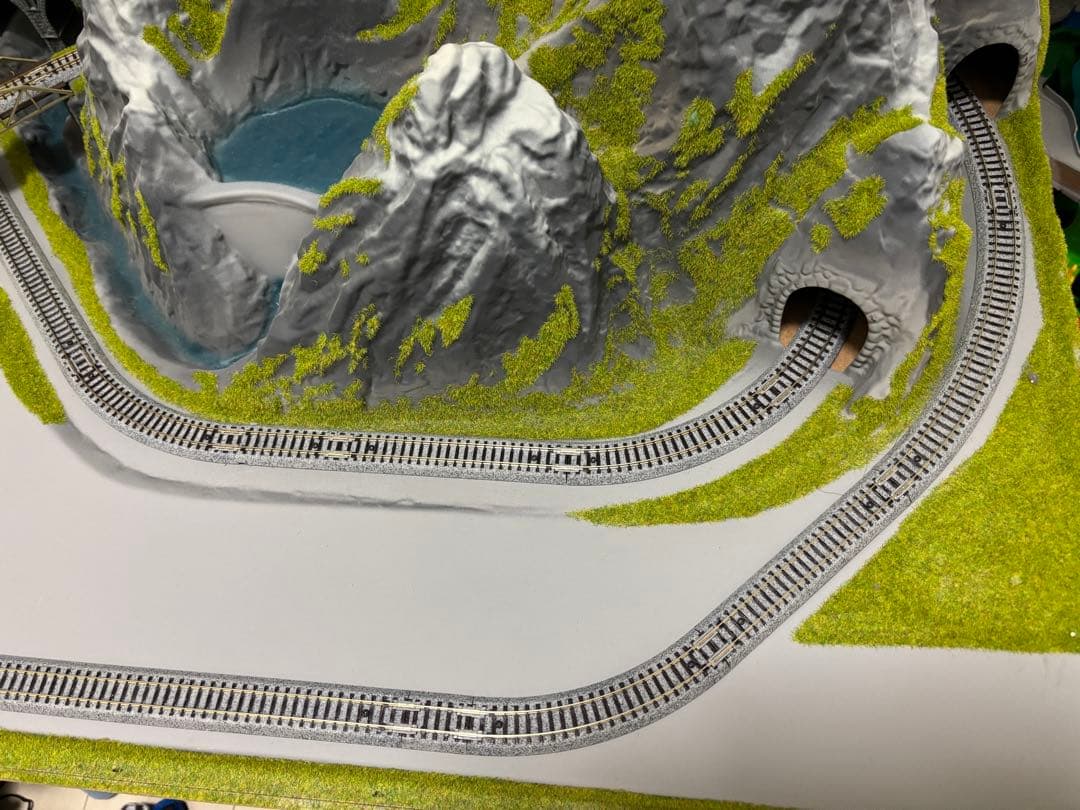 最終価格KATO Nゲージ　アルプスの氷河特急デスクトップレイアウト