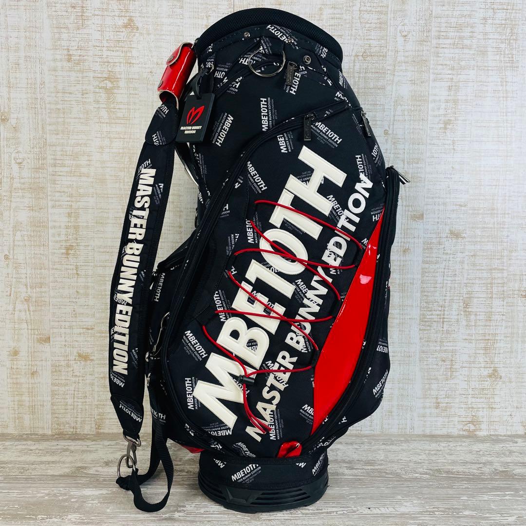 【限定品】マスターバニーエディション10周年記念　総柄キャディバッグ　9.5型