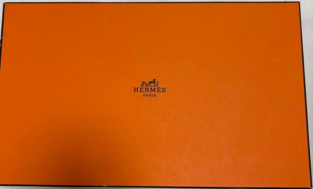 HERMES 100%カシミヤ マフラー ブラック