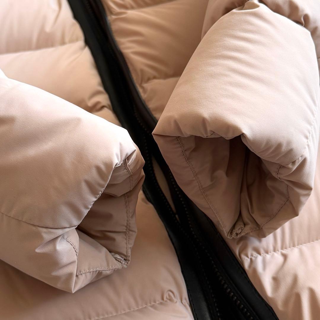 極美品 マッカージュ CALLA-F フードファー付き ロングダウンコート XL