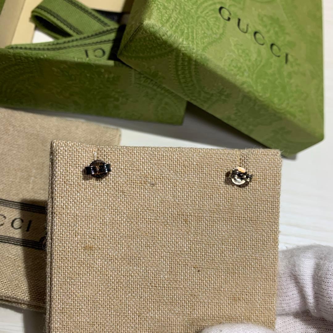 GUCCI ピアス ダブルG スタッズ ピアス