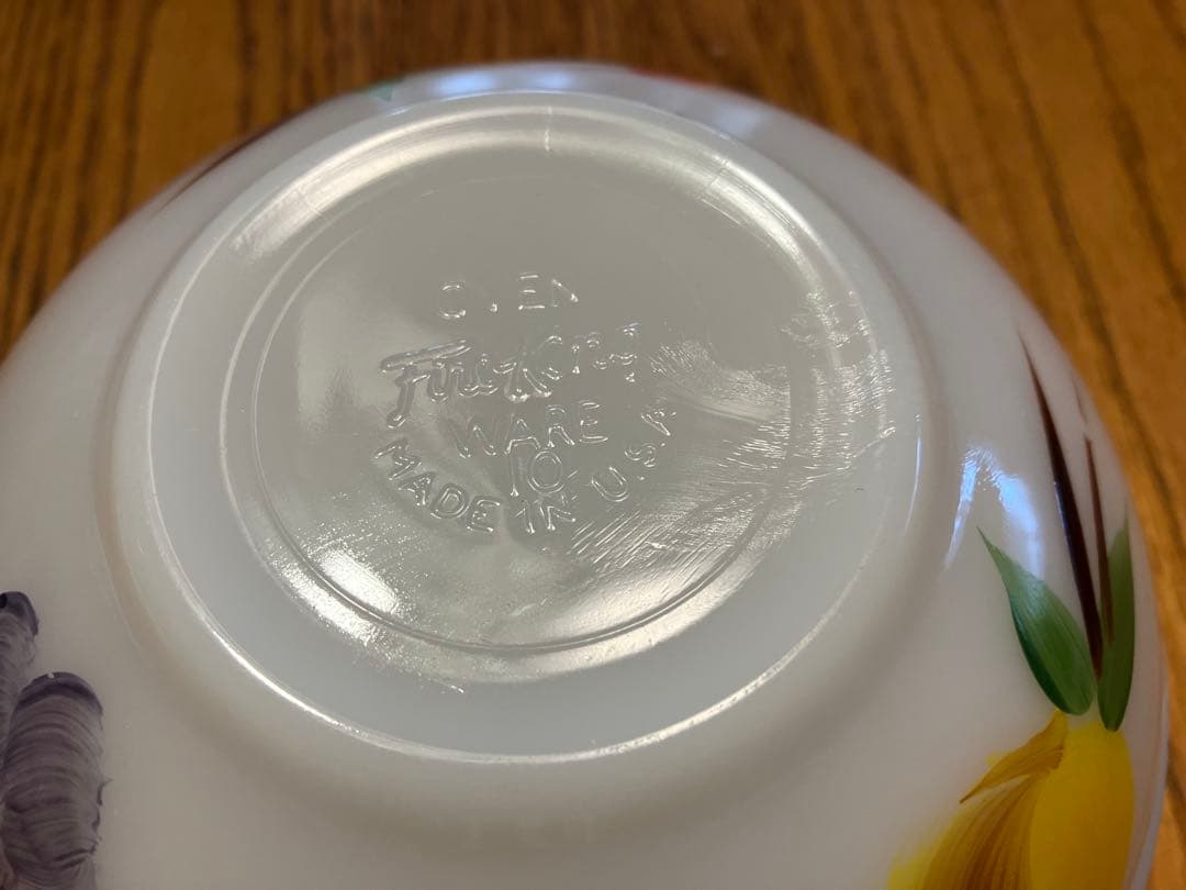 ファイアーキング　フルーツデザイン ボウル 3点セット