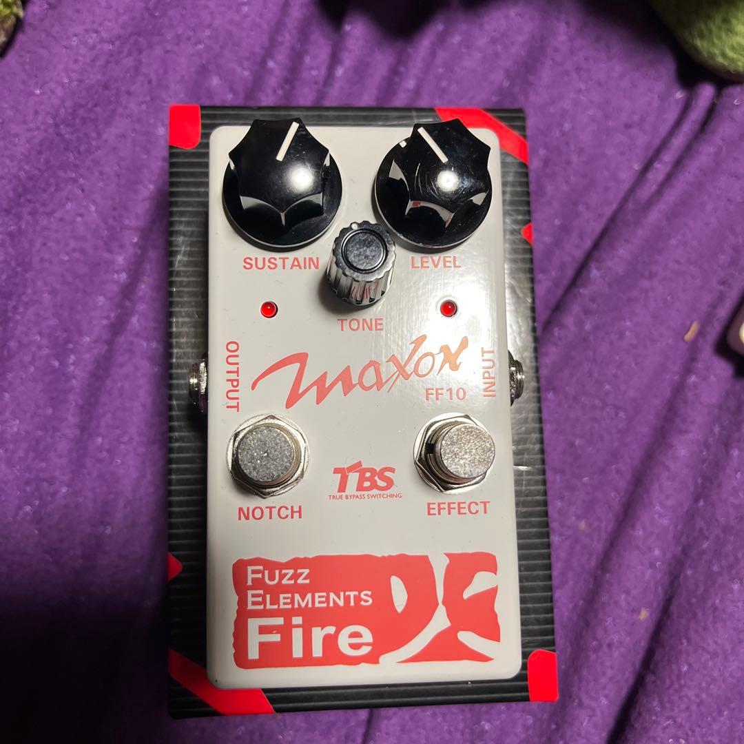 ギター Maxon FF10 Fuzz Elements Fire