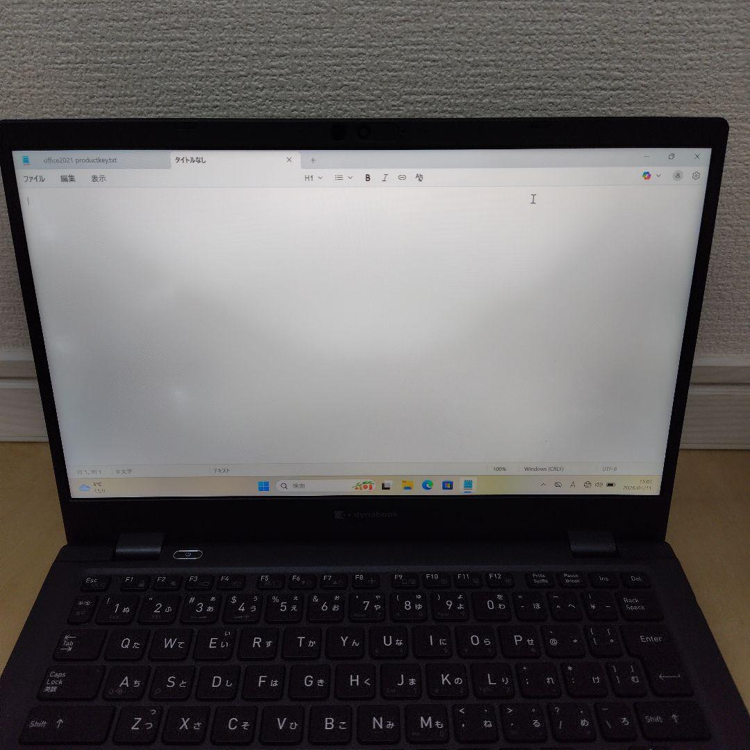 東芝G83/KW12世代i5/16G/SSD256G/Win11office付