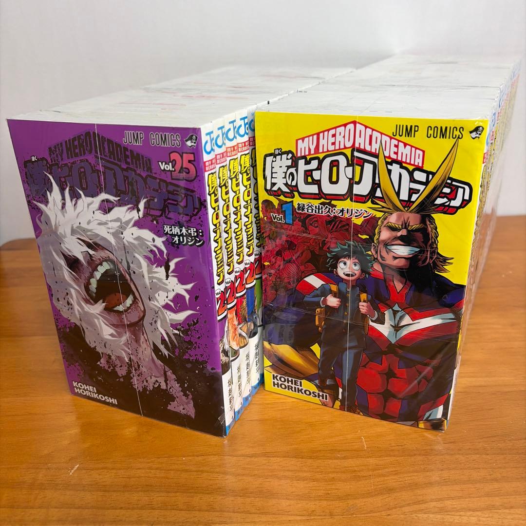 【全巻】僕のヒーローアカデミア 全42巻＋関連本3冊セット　漫画　ヒロアカ　完結