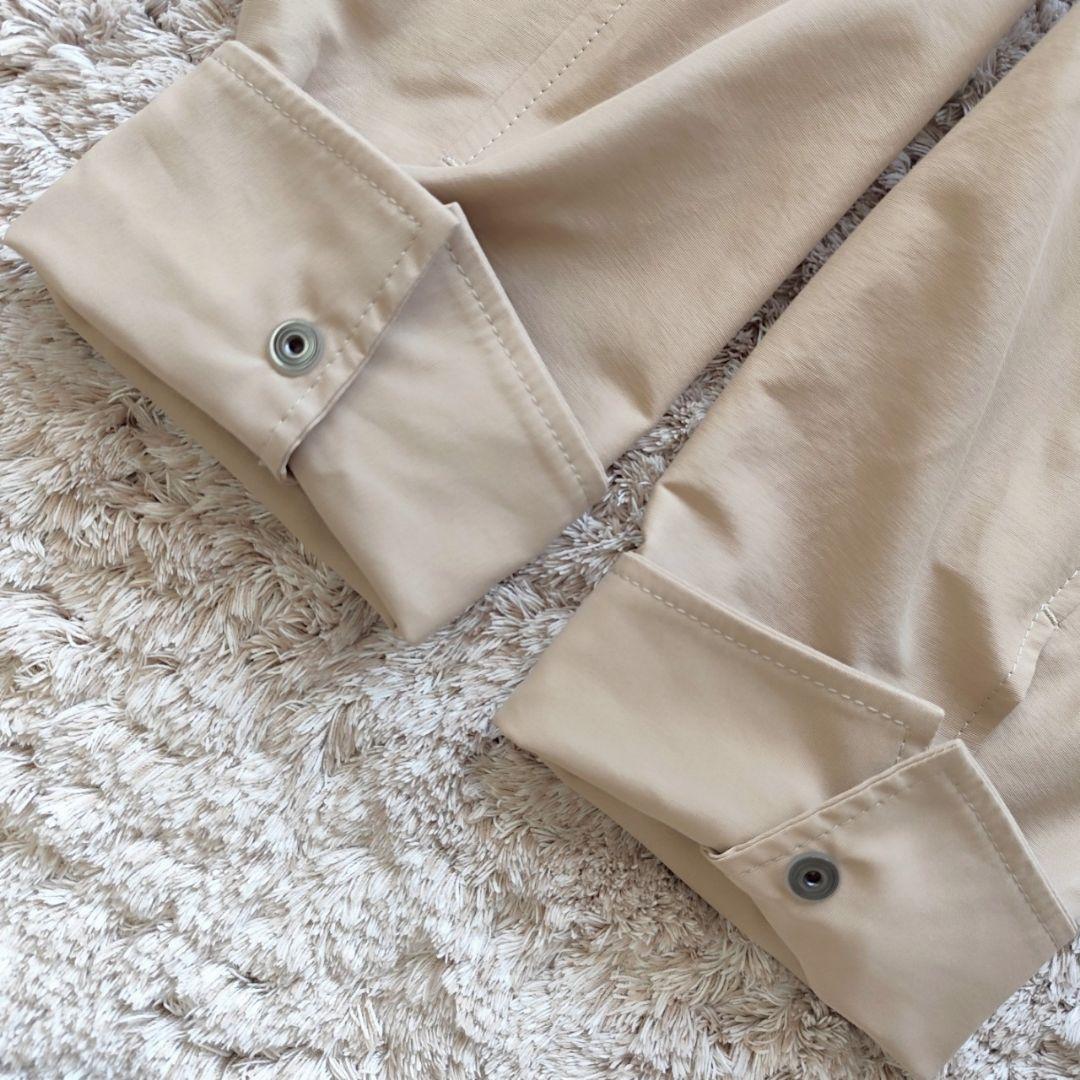 2023年 Theory luxe ロング フード モッズ コート ベージュ