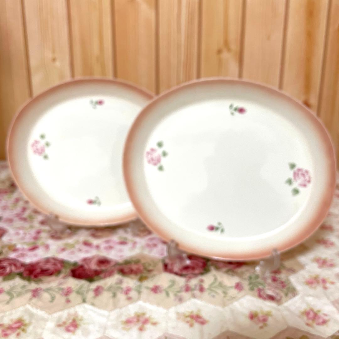 マニー　オーバルプレート　大小3枚セット