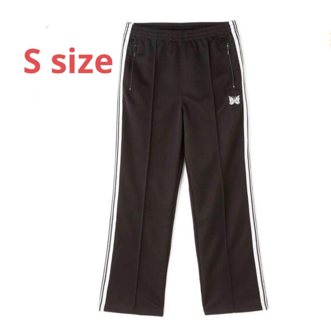 Needles ニードルス トラックパンツ ブラック ホワイト S