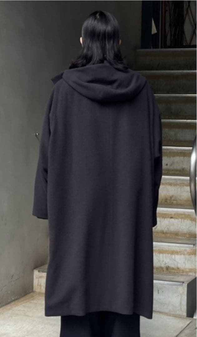 URU(ウル)/HOODED COAT/Charcoal
