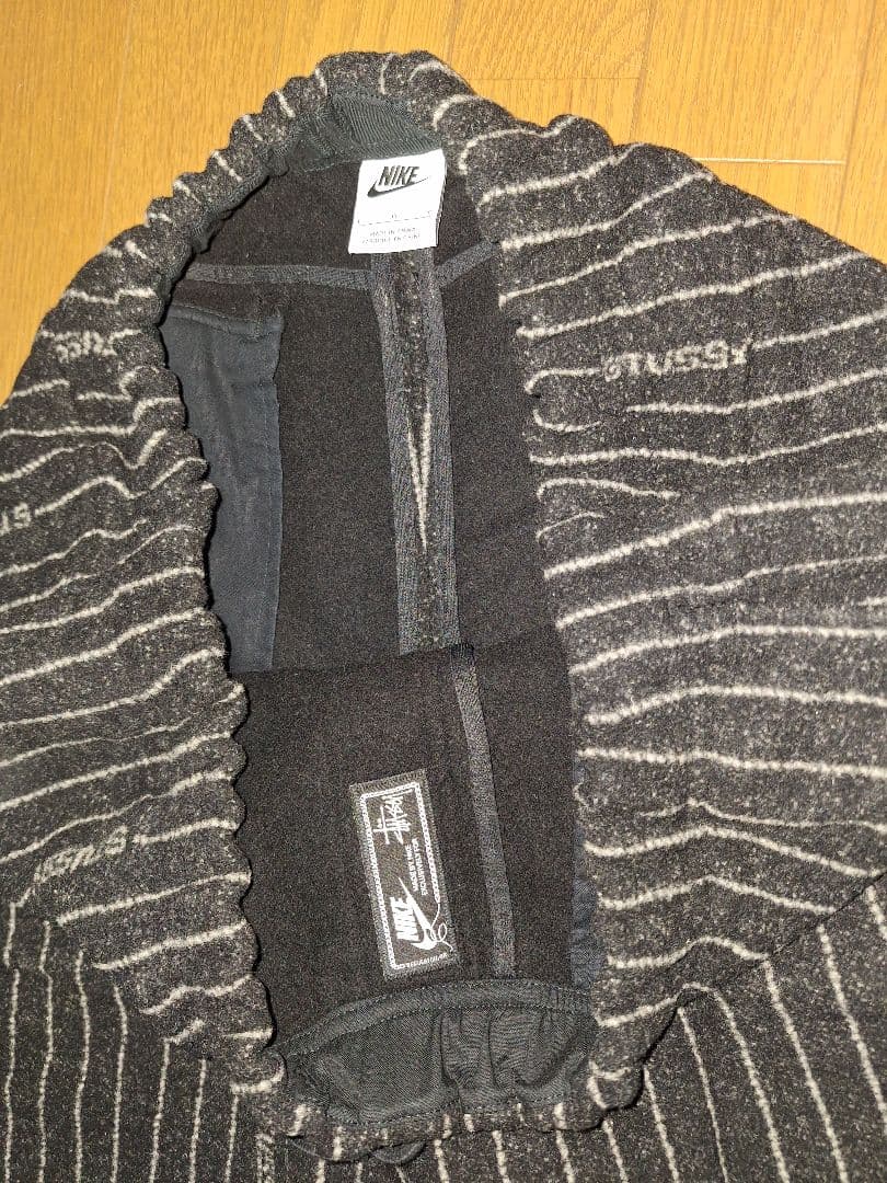 最終値下げ Nike Stussy Stripe Wool Pants BLK