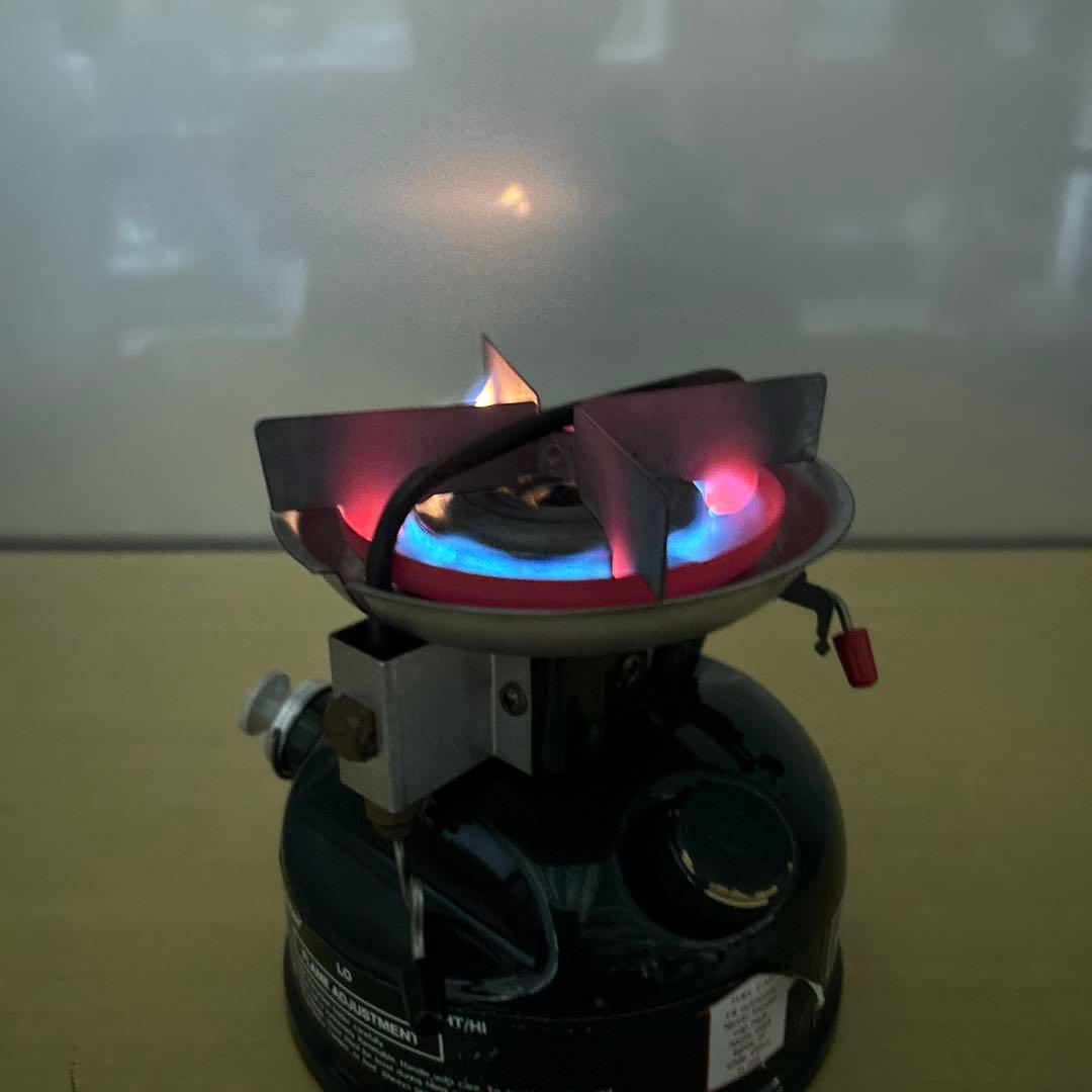 コールマン　508 2レバー　ストーブ　ツーレバー　シングルバーナー