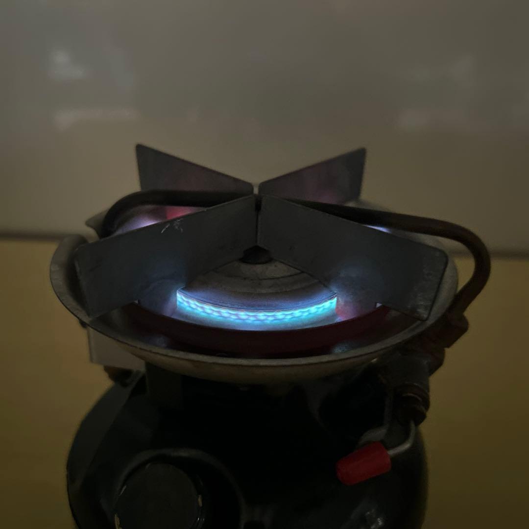 コールマン　508 2レバー　ストーブ　ツーレバー　シングルバーナー