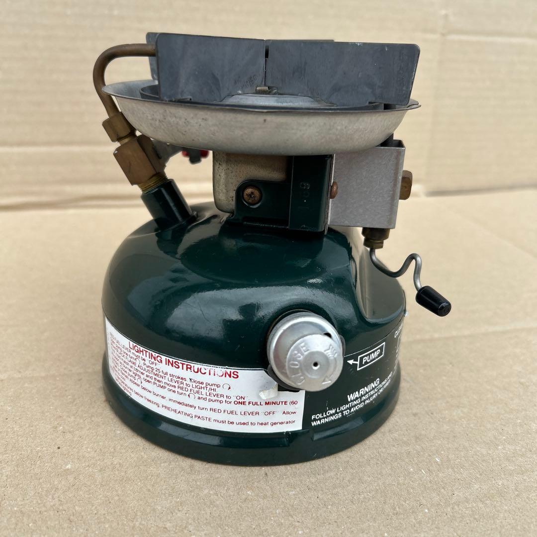 コールマン　508 2レバー　ストーブ　ツーレバー　シングルバーナー