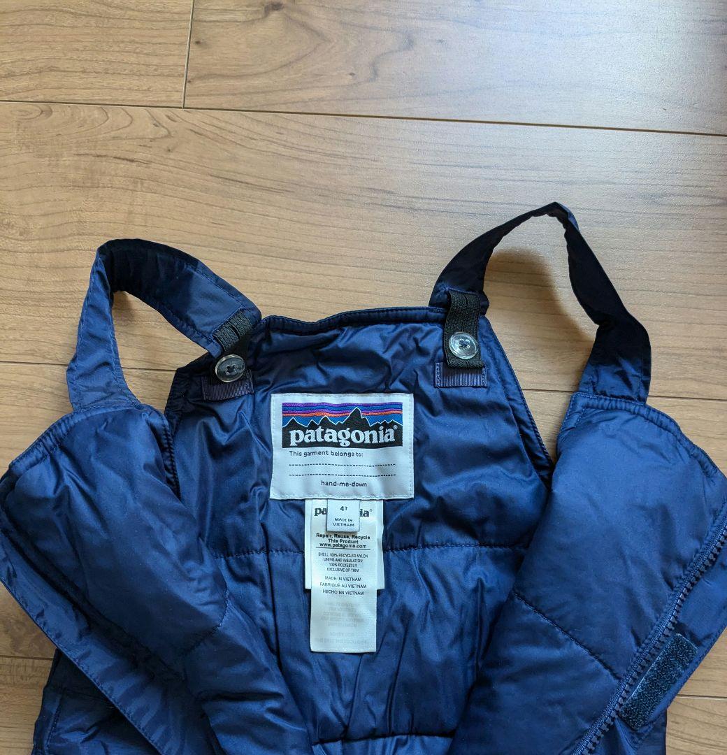 週末までお値引中　パタゴニア　キッズ　スキーウェア　100