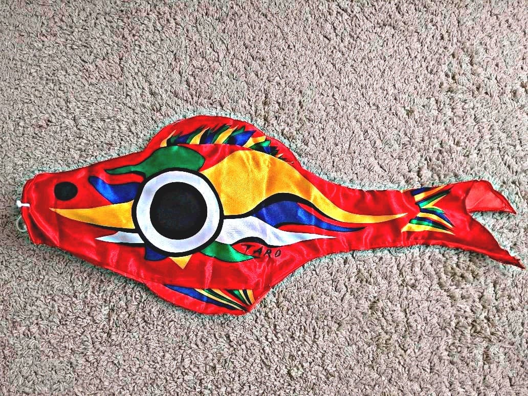 【希少】岡本太郎 鯉のぼり 赤鯉 TARO KOINOBORI