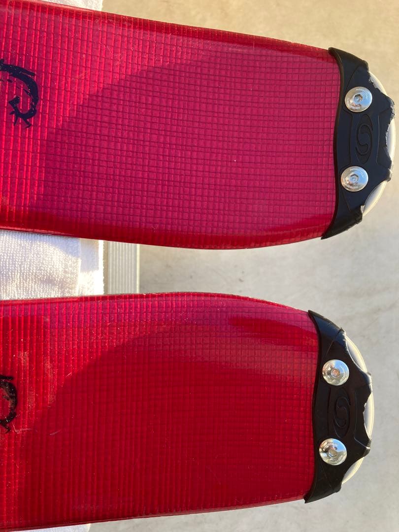 ショート(ファン)スキー　スノーボード　ブーツ用SALOMON×RIDE 赤