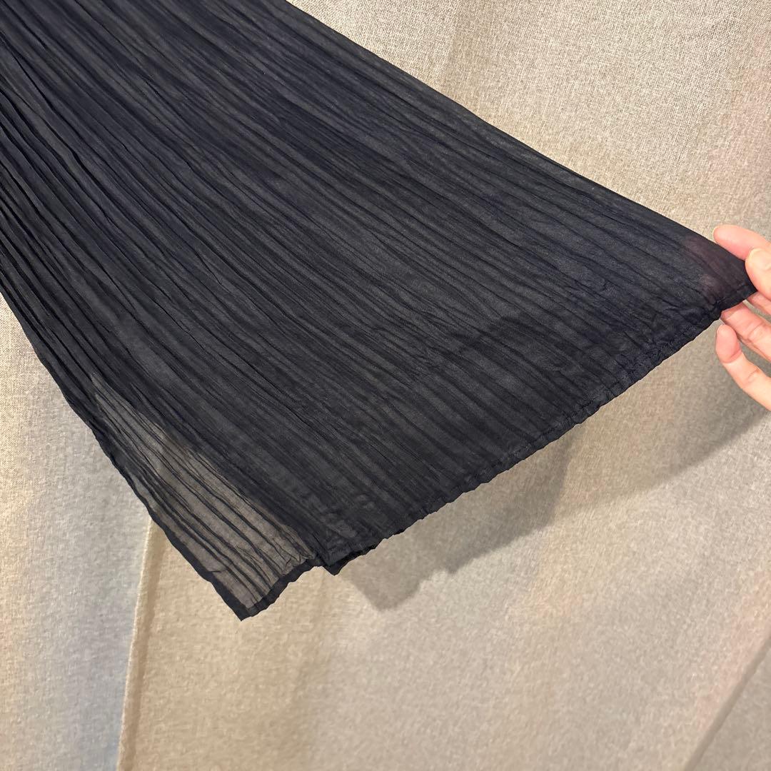 HYKE ハイク プリーツロングドレス サイズ2