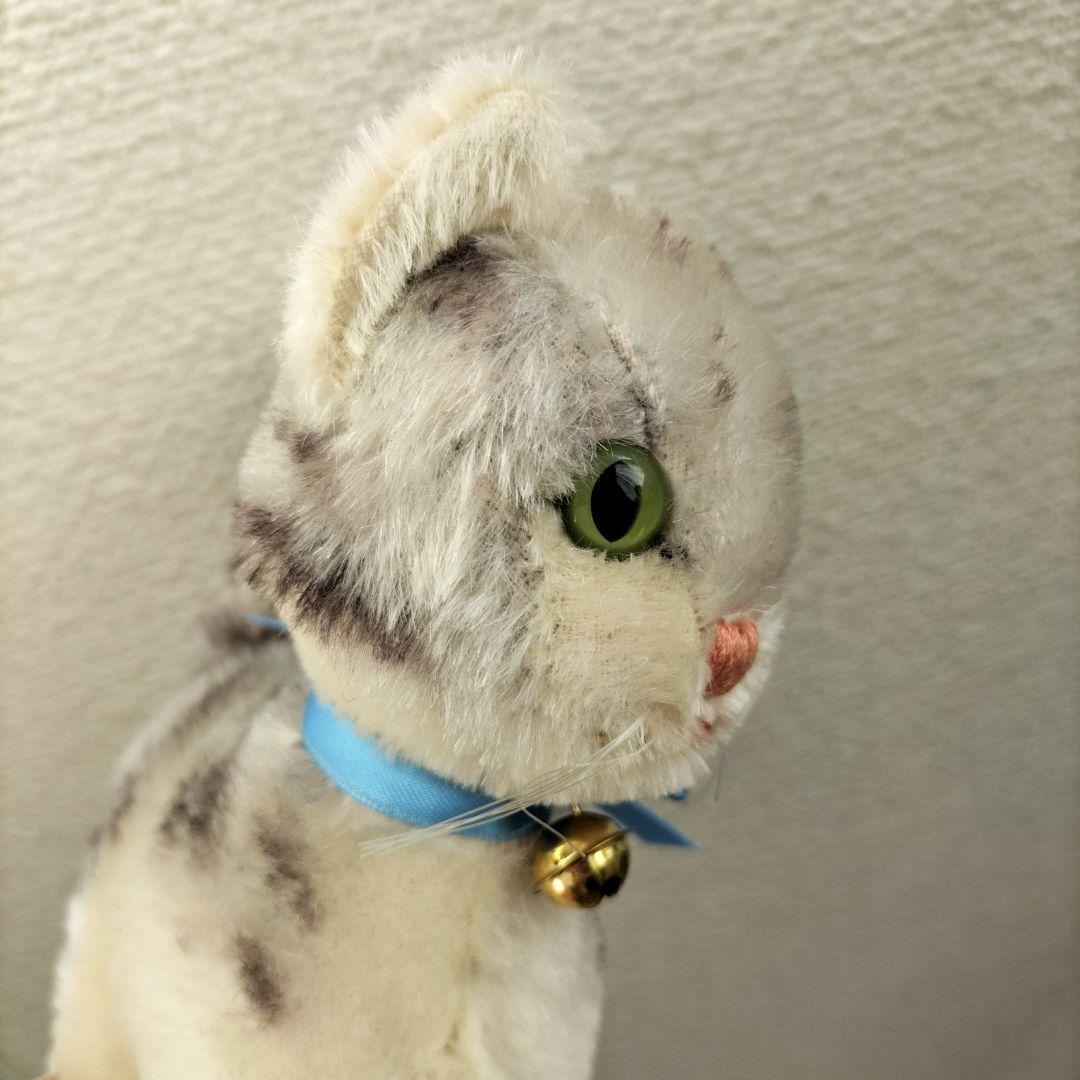 ビンテージ　シュタイフ　Lizzy　キャット　猫