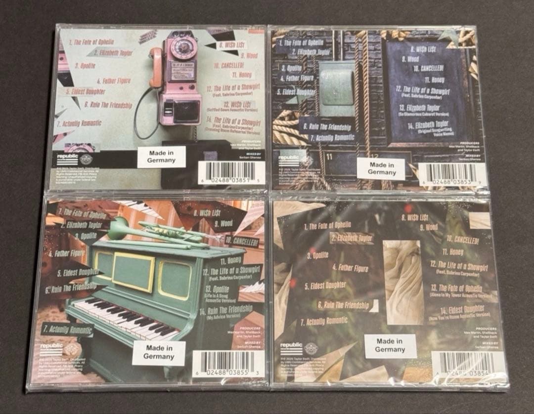 THE LIFE OF A SHOWGIRL 限定盤CD セット①特別価格