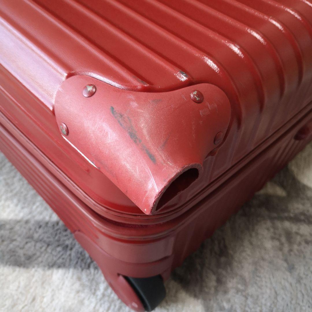 リモワ　サルサ　SALSA　キャリーケース　レッド　赤　2輪　スーツケース