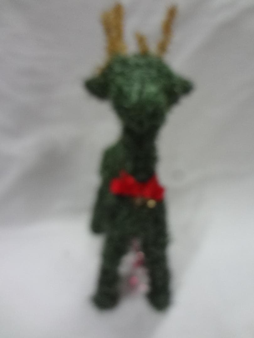 クリスマス    　 トナカイオブジェ２個