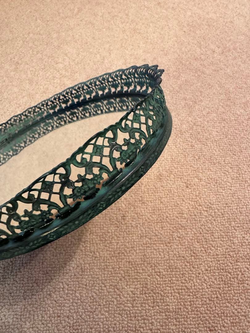 ヴィンテージ ミラー アンティーク 楕円 クラシック