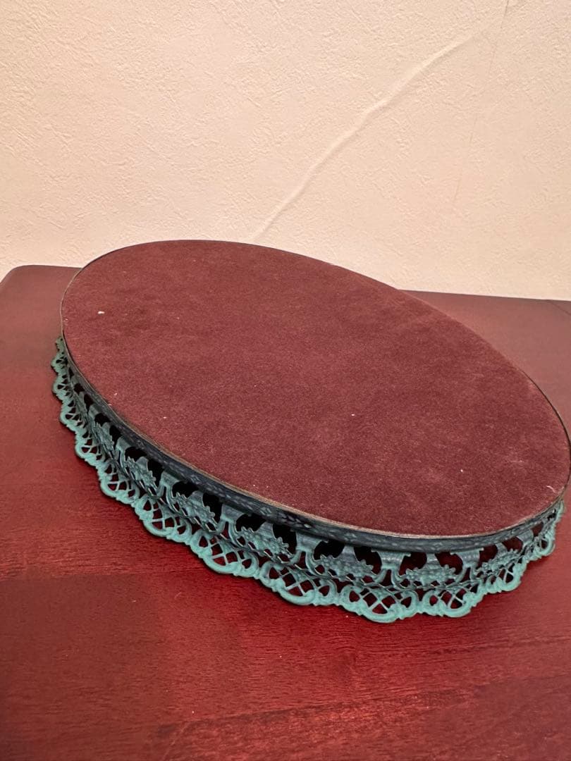 ヴィンテージ ミラー アンティーク 楕円 クラシック