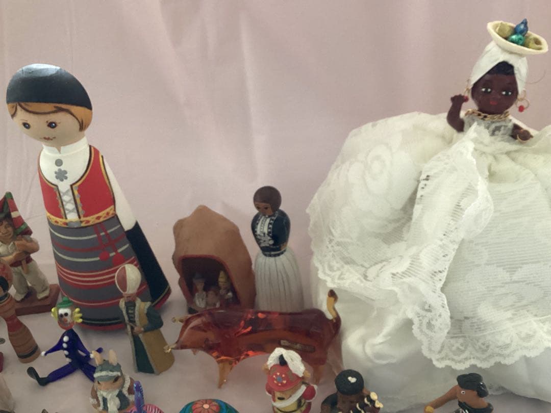 世界民芸品セット 伝統工芸品　海外旅行土産　合計33個まとめ売り　バラエティ